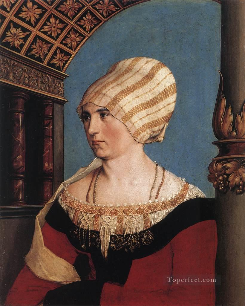 Retrato de Dorothea Meyer de soltera Kannengiesser Renacimiento Hans Holbein el Joven Pintura al óleo
